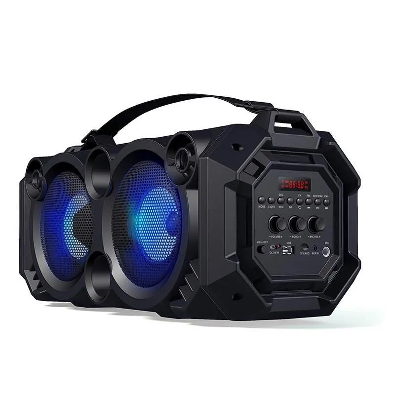 Аудиосистема Rebeltec Soundbox 460: Мощный Звук и Полная Мобильность в Компактном Корпусе